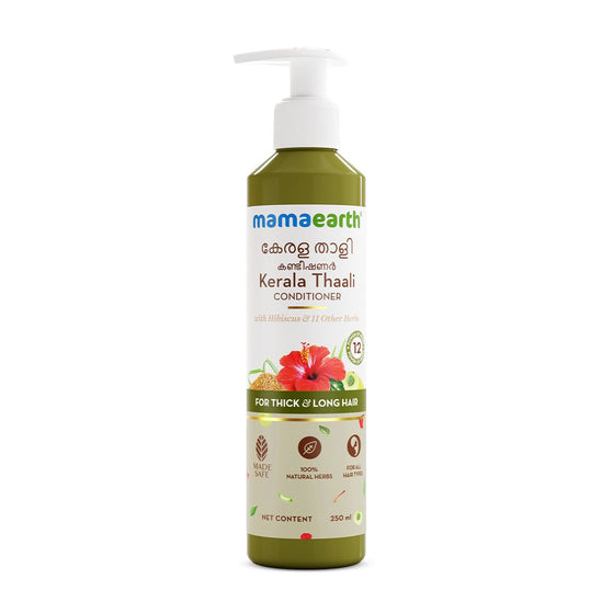Mamaearth Kerala Thaali Conditioner with Hibiscus, Amla, Reetha and Methi Dana for Smooth, Thick & Long Hair - 250 ml