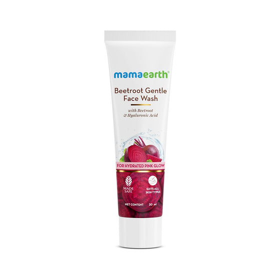 Beetroot Gentle Face Wash With Beetroot & Hyaluronic Acid - 20 ml