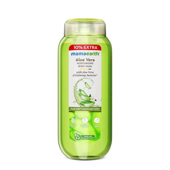 Aloe Vera Moisturizing Body Wash with Aloe Vera & Calming Jasmine For Soft & Soothed Skin – 250 ml + 25 ml