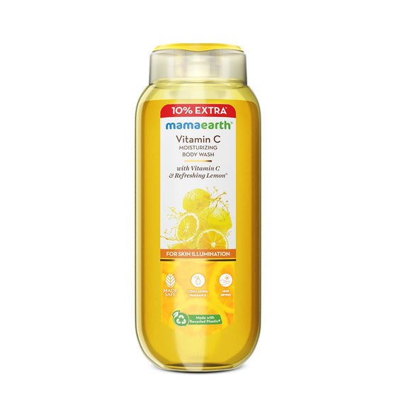 Vitamin C Moisturizing Body Wash with Vitamin C & Refreshing Lemon for Skin Illumination - 275 ml (250 ml + 25 ml Extra)