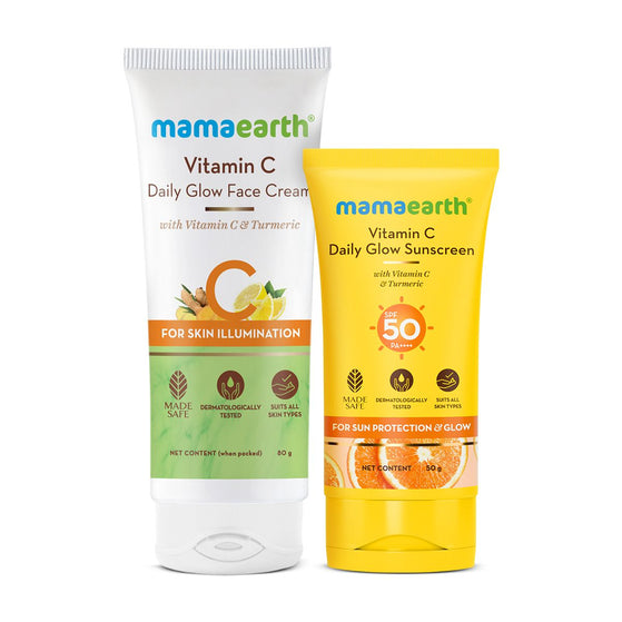 Vitamin C Daily Glow Duo - 50gm + 80gm