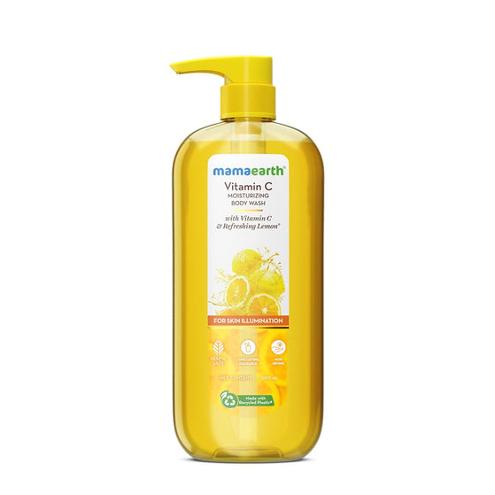 Vitamin C Moisturizing Body Wash with Vitamin C & Refreshing Lemon for Skin Illumination - 500 ml