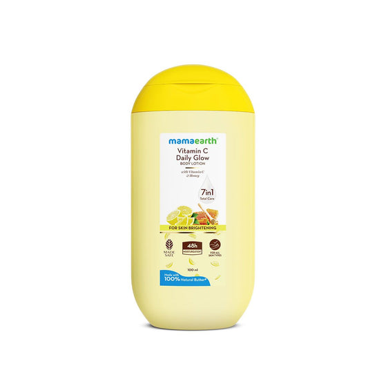 Mamaearth Vitamin C Daily Glow Body Lotion For Skin Brightening 100 ml