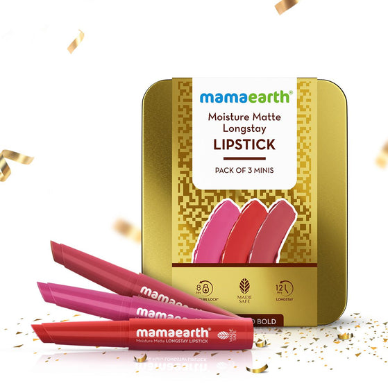 Moisture Matte Long Stay Lipstick Gift Set - Bright and Bold