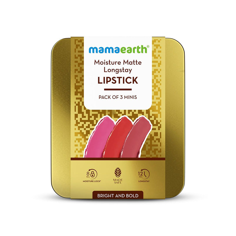 Moisture Matte Long Stay Lipstick Gift Set - Bright and Bold