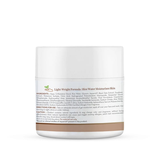 Rice Gel Face Moisturizer With Rice Water & Niacinamide