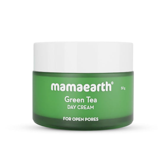 Green Tea Day Cream With Green Tea & Collagen For Open Pores - 50 g
