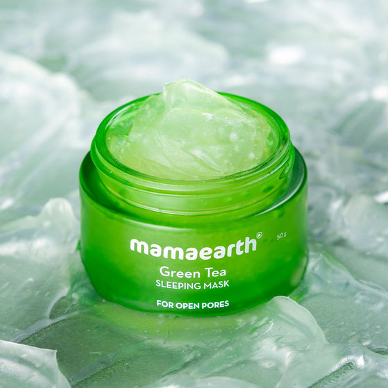 green tea face mask