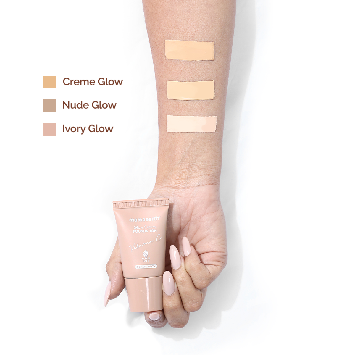 Glow Serum Foundation Mini Tube - Nude Glow - 18ml