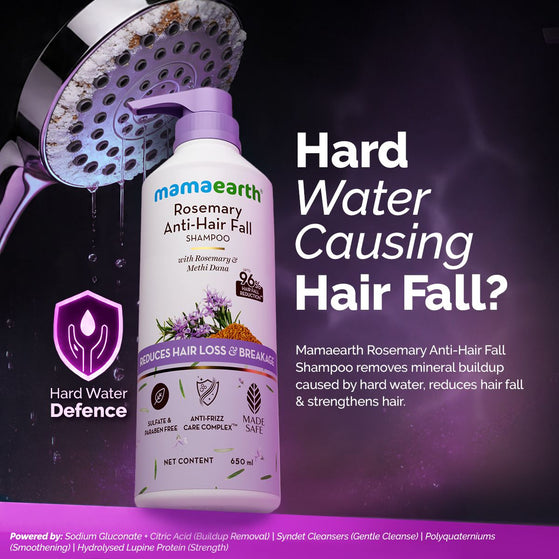 Mamaearth rosemary shampoo with rosemary and methi dana extract