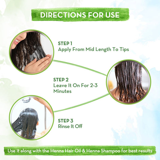 How To Use Mamaearth Henna Conditioner