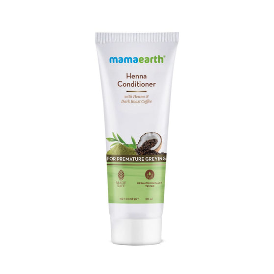 Henna Conditioner with Henna and Deep Roast Coffee for Premature Greying – 20 ml