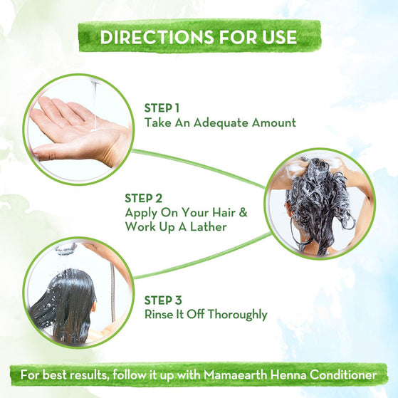 How To Use Mamaearth Henna Shampoo