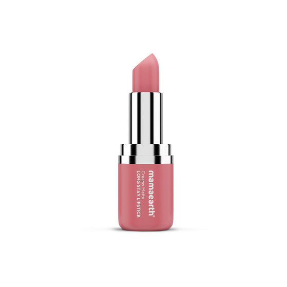 Creamy Matte Long Stay Lipstick with Murumuru Butter and Vitamin E - 4.2g | Hibiscus Nude