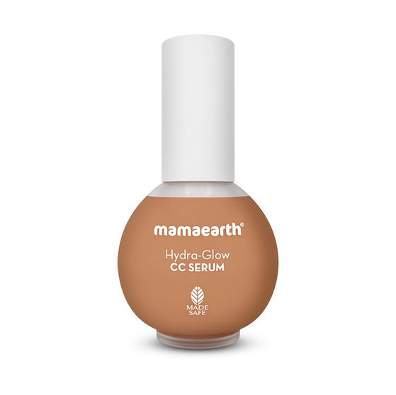 Mamaearth Hydra-Glow CC Serum with Vitamin C & Hyaluronic Acid - Honey -  30 ml