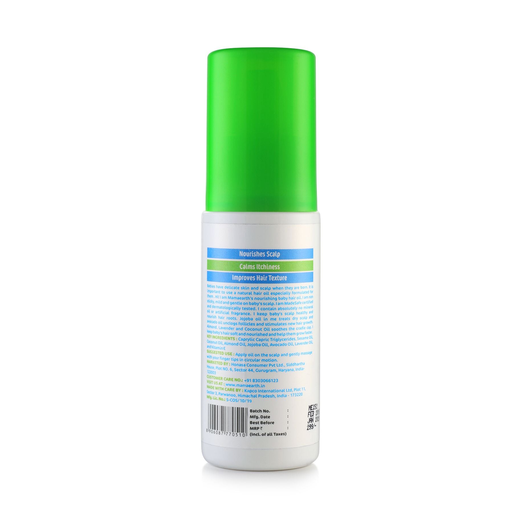 Nourishing Hair Oil for babies, 100ml