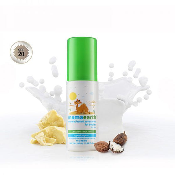 Mamaearth Mineral Based Sunscreen For Baby 100ml