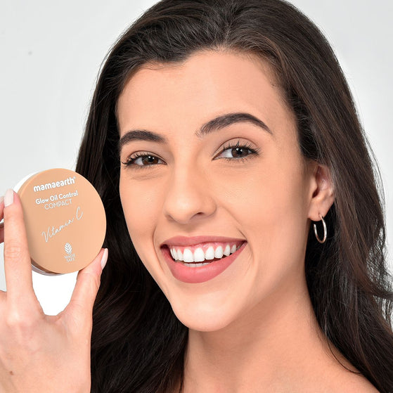 Glow Oil Control Compact With SPF 30 - 9g |Ivory Glow