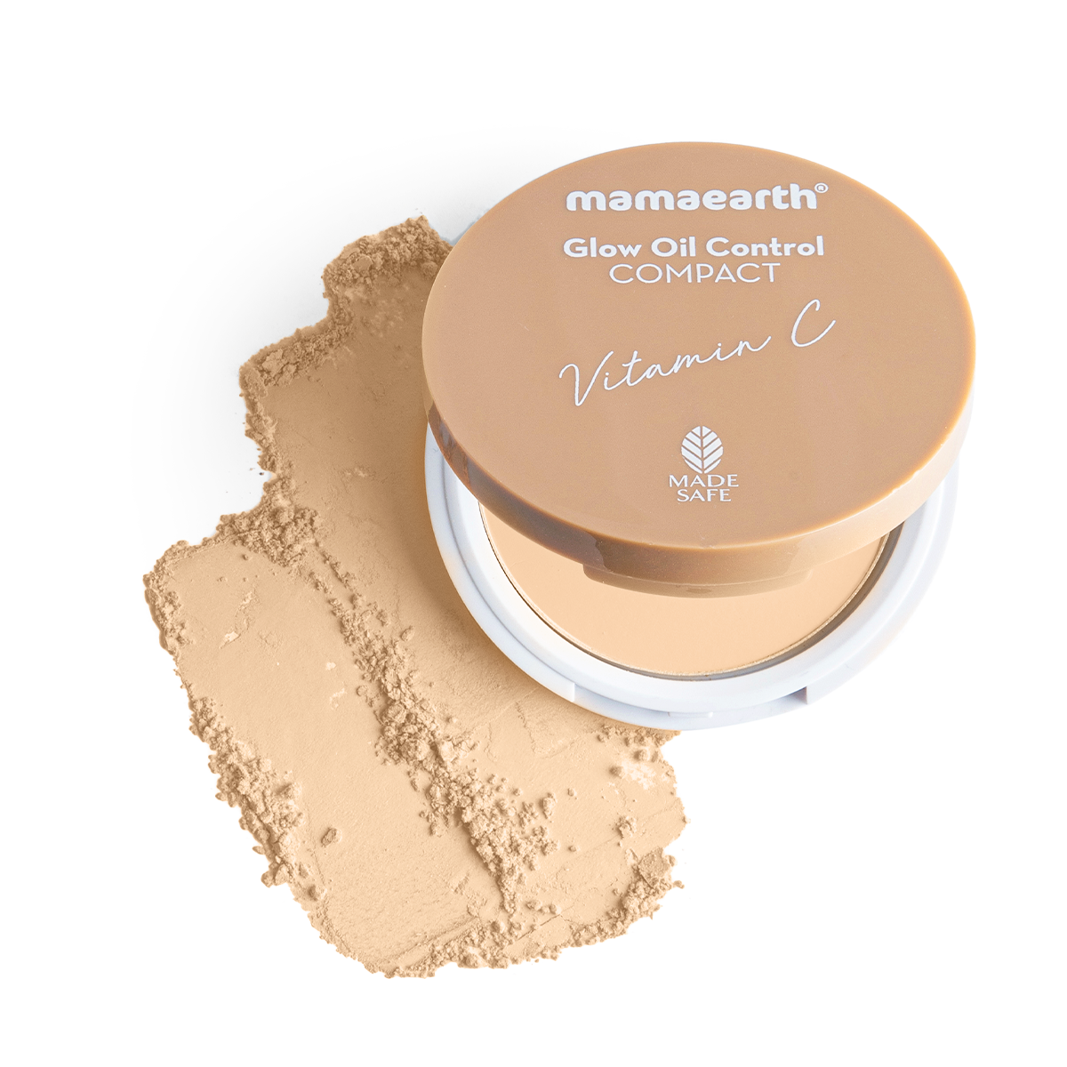 Mamaearth Glow Oil control compact - Ivory Glow with Rice Water and Niacinamide for Glass Skin, 100 ml