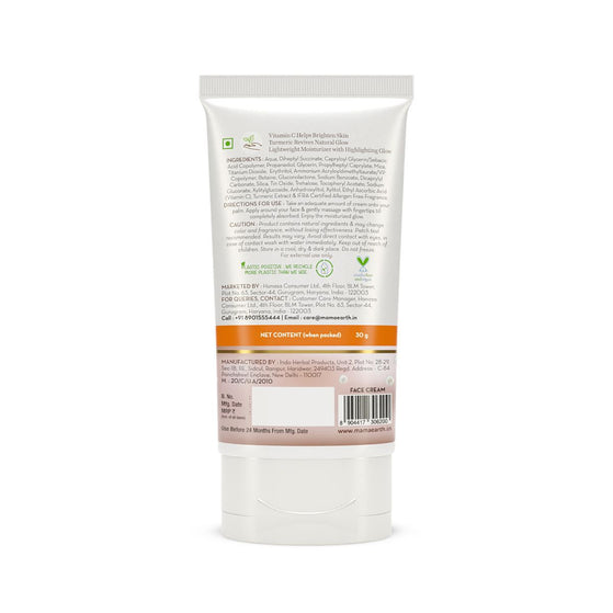 Vitamin C Daily Glow Lumi Cream with Vitamin C & Turmeric for Highlighter Like Glow - 30 g