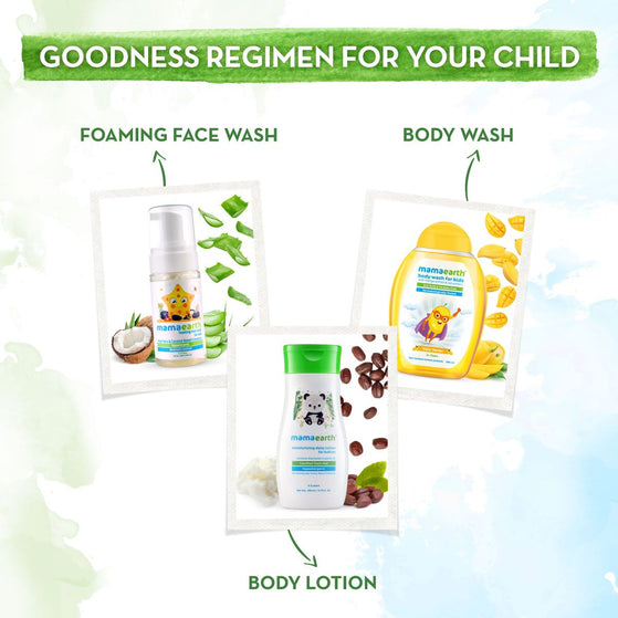 Major Mango Body Wash For Kids with Mango and Oat Protein - 300 ml