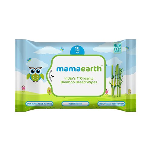 Baby Wipes Travel Pack Of 15 Pcs