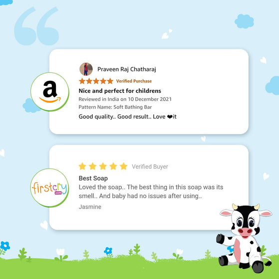 Milky Soft Baby Bathing Bar more customer reviews