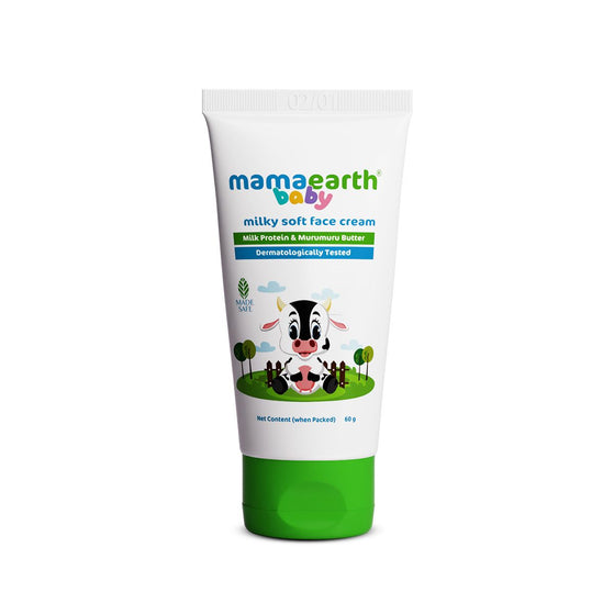 Milky Soft Face Cream With Murumuru Butter for Babies, 60g