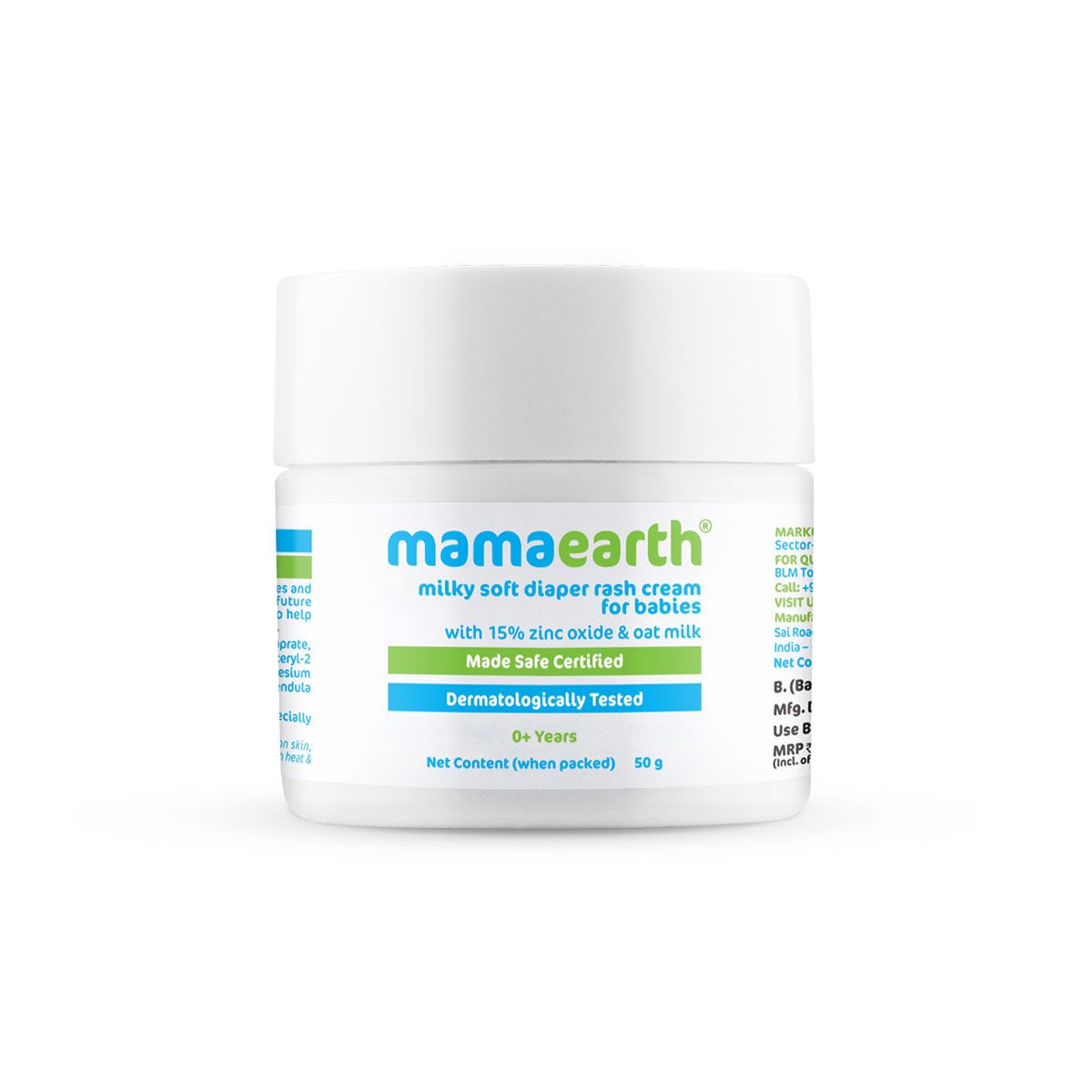 Milky Soft Diaper Rash Cream for Babies - 50g
