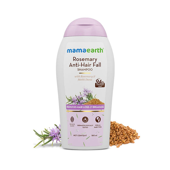 Mamaearth rosemary shampoo front