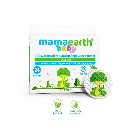 Natural Mosquito Repellent Patches, 24pcs