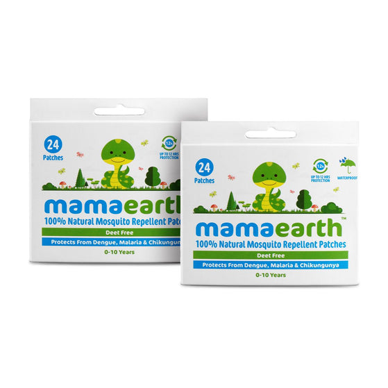 Natural Mosquito Repellent Patches, 24pcs - Pack of 2