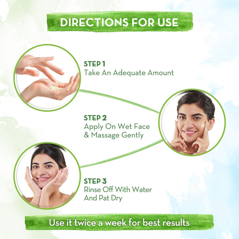 Multani Mitti Face Wash with Multani Mitti & Bulgarian Rose For Oil Control & Acne -  100 ml