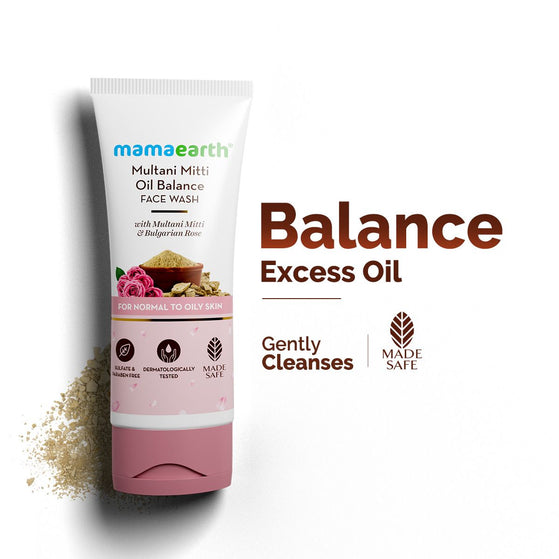 Multani Mitti Face Wash Balance excess oil