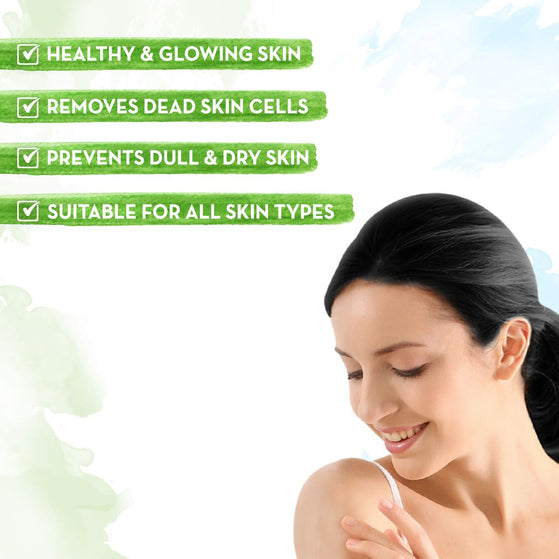 Neem Body Scrub with Neem and Tulsi for Skin Purification