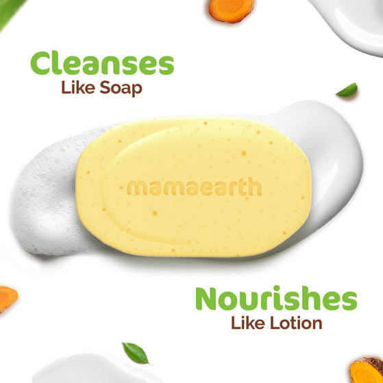 Ubtan Moisturizing Lotion Soap (Value Pack of 4) - 125 g X 4