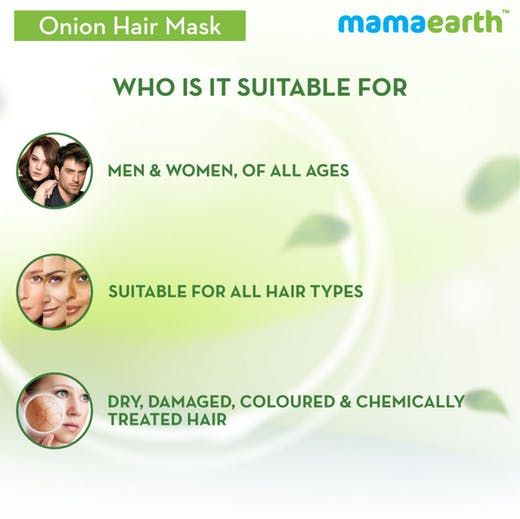 Onion Hair Mask suitable for skin type