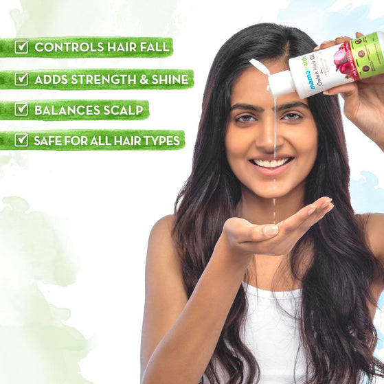 Onion Hair Oil with Onion and Redensyl for Hair Fall Control - 25ml