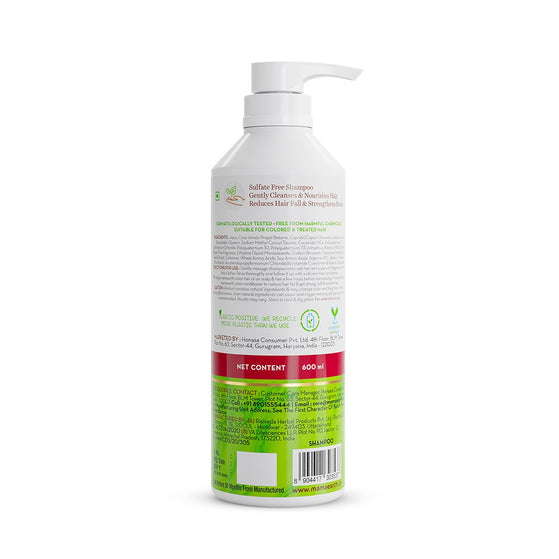 Mamaearth onion shampoo back