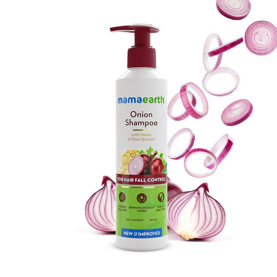 mamaearth onion shampoo for hair