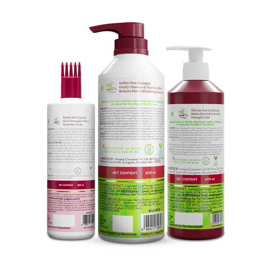 Onion Healthy Hair Combo - 250ml + 600ml + 400ml