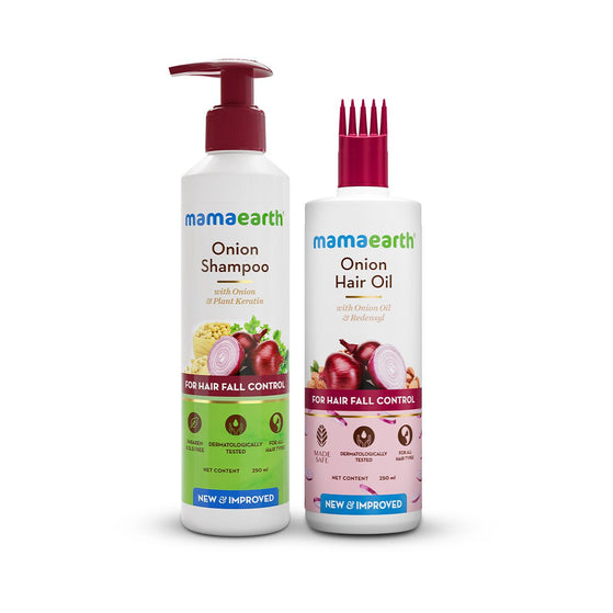 Onion Shampoo and Oil Combo - 250ml + 250ml