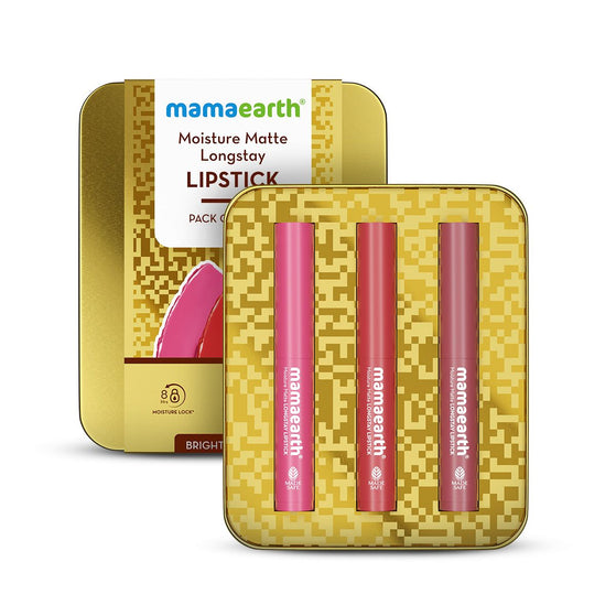 Moisture Matte Long Stay Lipstick Gift Set - Bright and Bold