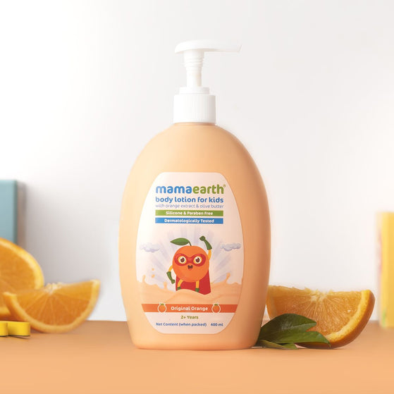 Original Orange Body Lotion For Kids With Orange & Shea Butter - 400 ml