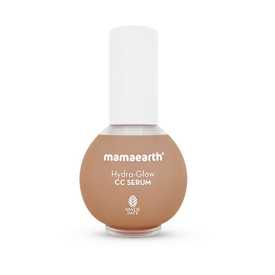 Mamaearth Hydra-Glow CC Serum with Vitamin C & Hyaluronic Acid - Peach -  30 ml