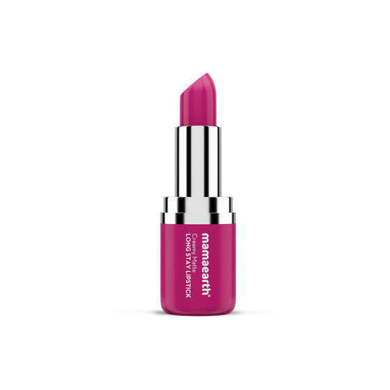 Creamy Matte Long Stay Lipstick with Murumuru Butter and Vitamin E  - 4.2g | Pink Camellia