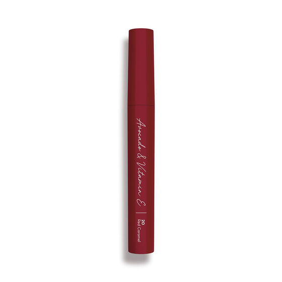 Moisture Matte LongStay Lipstick with Vitamin E & Avocado - 2g | Red Caramel