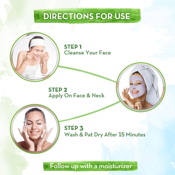 how to use Retinol Face Mask with Retinol and Bakuchi for Fine Lines & Wrinkles - 100 g