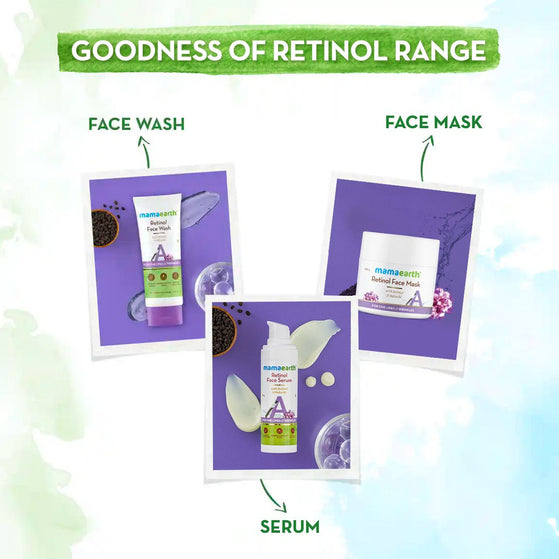 Mamaearth retinol range
