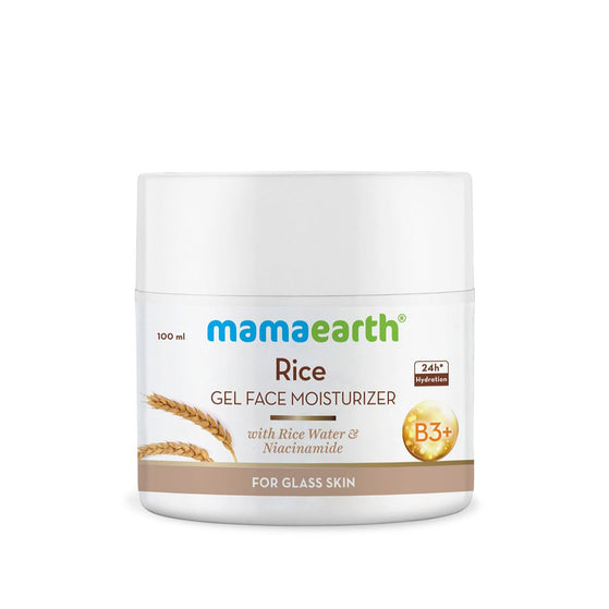 Rice Gel Face Moisturizer With Rice Water & Niacinamide for Glass Skin - 100 ml